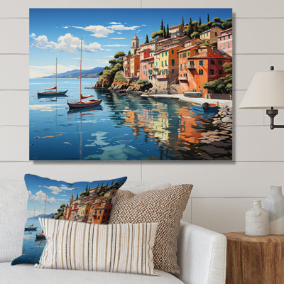 " Italy Portofino Colorful "