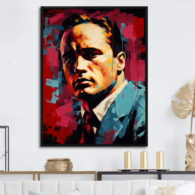 «Burgo Brando - Celebrity», art mural sur toile_105715