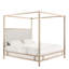Lit à baldaquin capitonné à profil bas Pettaway-1108482674-1108482676-1108482679