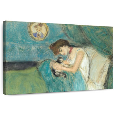 Leisha Woman With Cat 1900