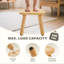 Ensemble de 2 tabourets pour enfants en bois massif, petit escabeau en bois de chêne pour table sensorielle, lecture, sièges et usage domestique quotidien