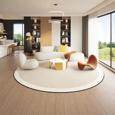 ins wind arc sofa coffee table combination