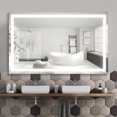 Miroir de salle de bain mural AMANI
