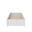 Lit plateforme en bois massif avec pied de lit et lit gigogne Concorde-460099016-460099017