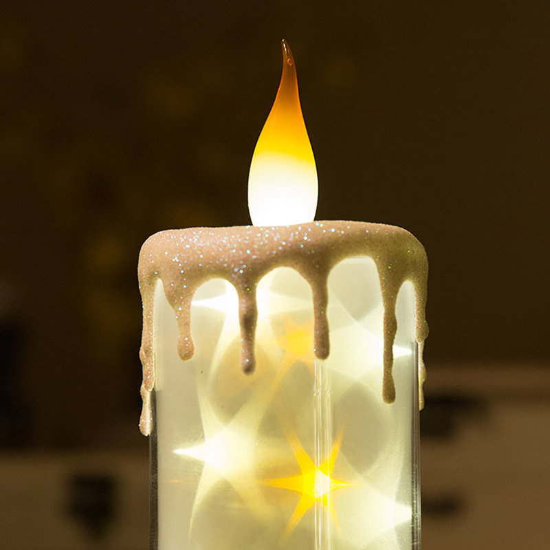 Bougies sans flamme sans parfum