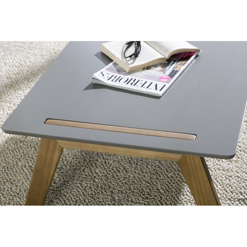 Turner Solid Coffee Table, Grey