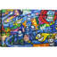 Multicolore multicolore urbain sur fond gris-97558855-97558859