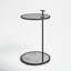 Erma Glass C Table End Table with Storage-1559903675