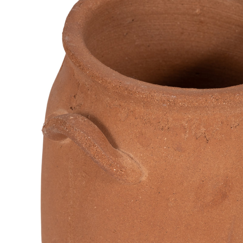Vase de table Hooge Rustic Charm, 8 x 7 x 6, Rouge