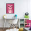 Giclée rose encadrée, design par Jessica Beck-1472319518-1472319513