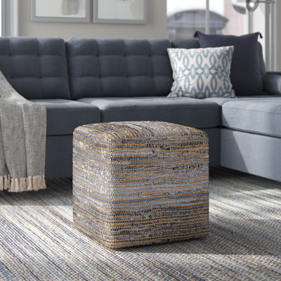 Upholstered Pouf