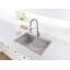Tirana 30" L x 22" W Drop-In Kitchen Sink with Basket Strainer