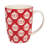 Peppermint Candy Set of 6 Mugs asst