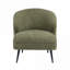 Fauteuil d'appoint Sage Green Boucle