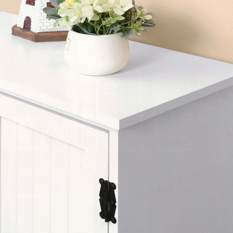 Farmhouse Kitchen Pantry with Beadboard Detailing