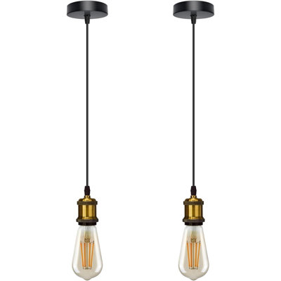 Luminaire suspendu rétro Vintage Spider Industrial
