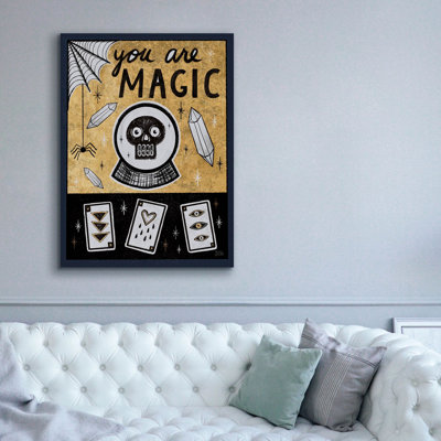 «Frightful Wicked 4 Dark» par Melissa Averinos, art mural sur toile