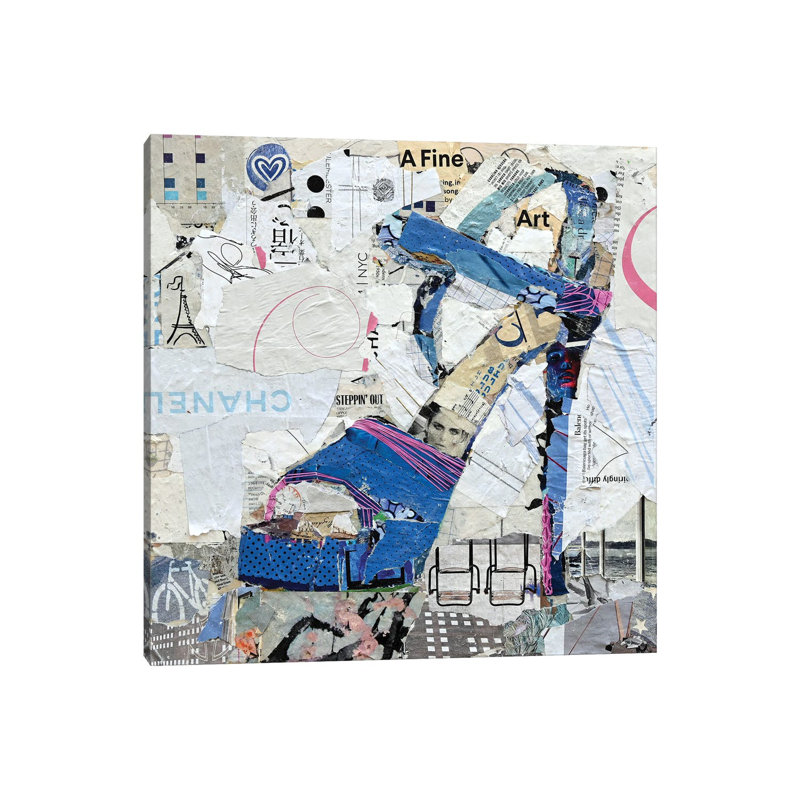 Steppin Out 1 Piece Wrapped Canvas Painting, 45.72 cm H x 45.72 cm W x 3.175 cm D