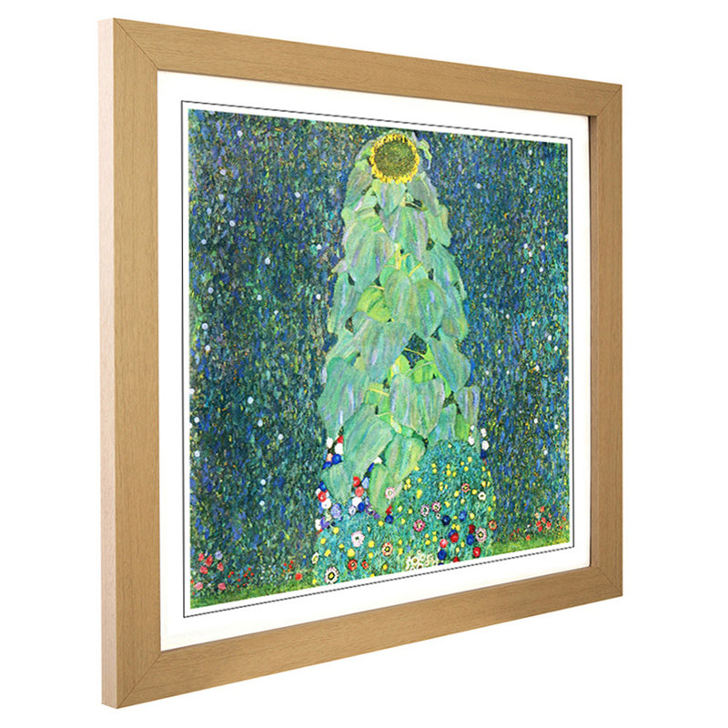 Gustav Klimt - Single Picture Frame Painting, Oak