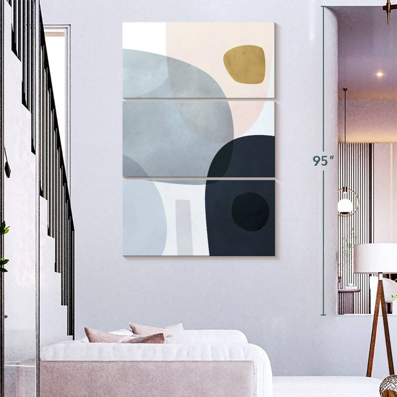 Avery Gold Monde II, 74" H x 48" W