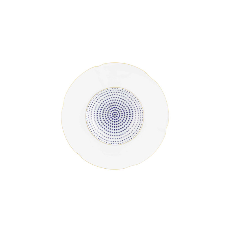 Constellation D'or Handmade Porcelain Appetizer Plate