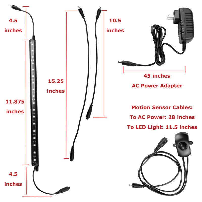 Tracker Safe Plastic Light Kit for Safes