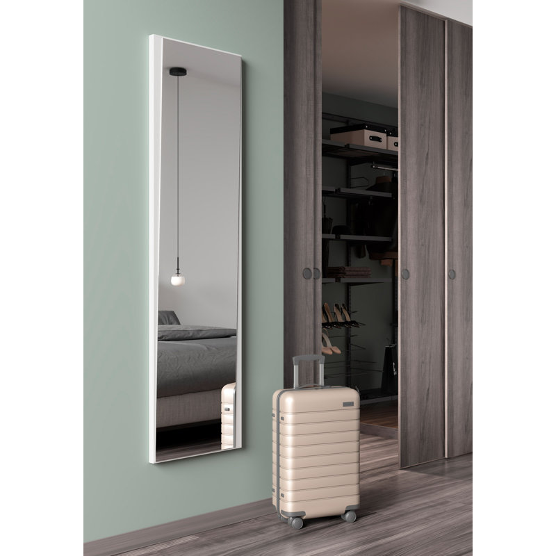 Breagh Wall Mirror, White