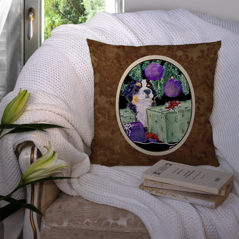Coussin décoratif intérieur/extérieur pour chien avec boîtes-cadeaux