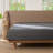 MooMee Fitted Sheet Only Extra Deep Pocket 100% Washed Cotton Linen Like Textured Lightweight Breathable-107672083-107672076