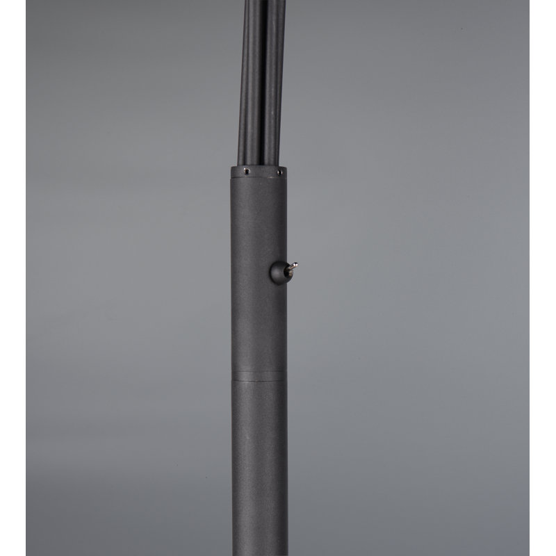 Balagan 200cm Arched Floor Lamp, Black