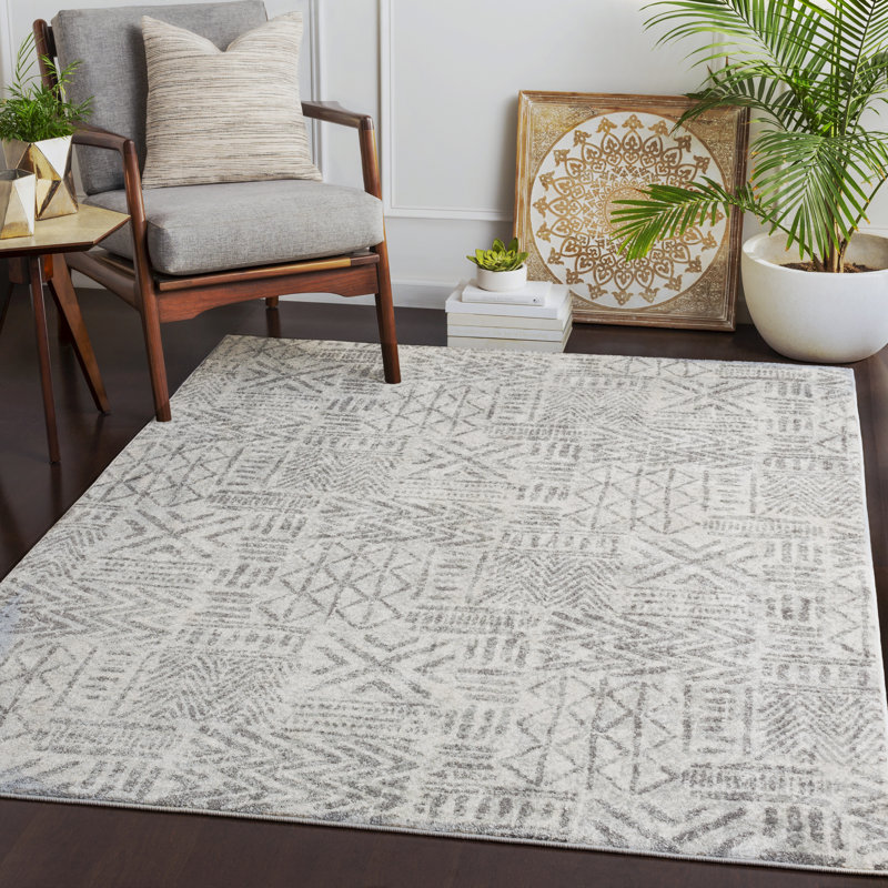 Wooley Moroccan Indoor Rug, Rectangle 9'3" x 12'6"