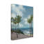 «Bay Isle Home ™», art mural sur toile de palmier côtier David Swanagin I WAG37631-2084542045
