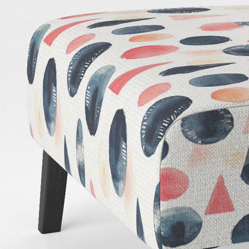 Fauteuil de chambre Moroccan, Pantoufle sans accoudoirs
