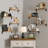 Ternate 8 Piece Solid Wood Bracket Shelf