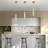 Dimmable Pendant Lights with Clear Shades-1204609049