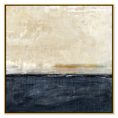 Better Days Navy Print by Denise Brown