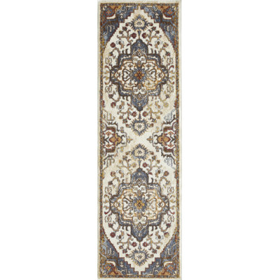 Raaya Washable Floral Indoor Rug