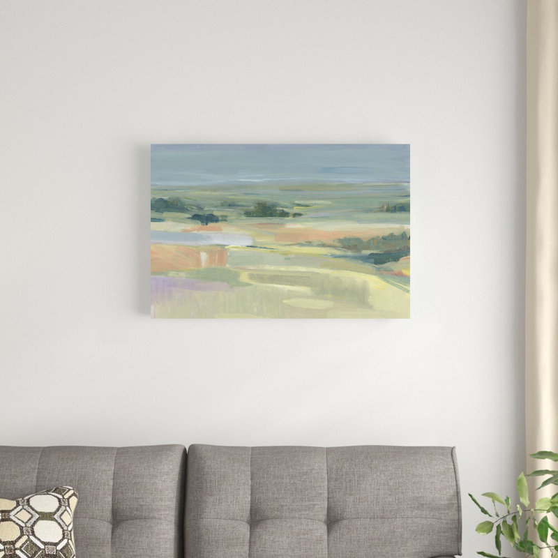 «AU Soft Terrain II» par Timothy O 'Toole, peinture sur toile tendue, H 20 po x l 30 po