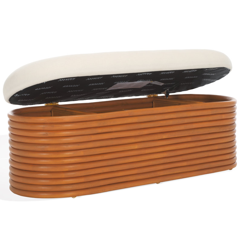 Bayard Rattan Storage Bench