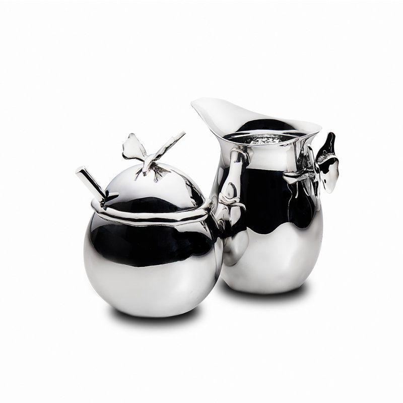 Ensemble crème et sucre Butterfly