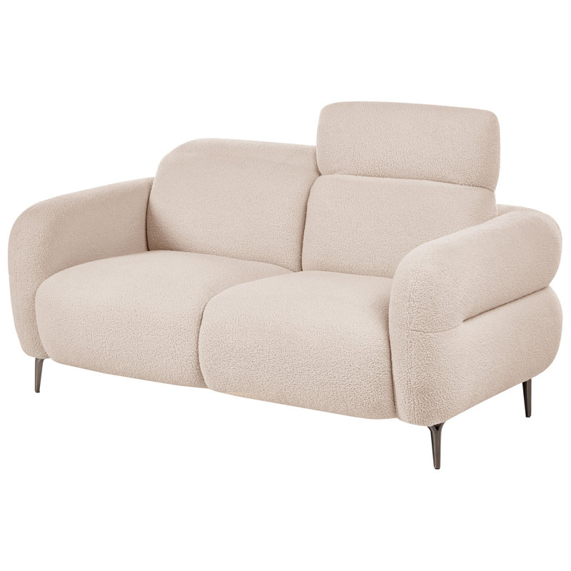 2 Seater Fabric Sofa, Beige