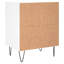 Barcenas 40cm W Iron Bedside Table-2131230062