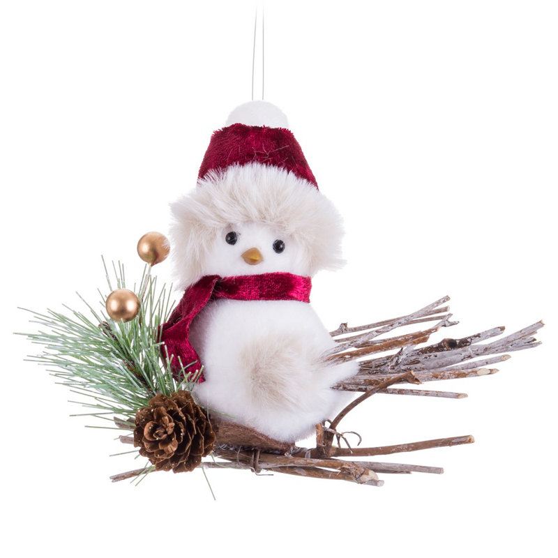 13cm Polyester Animals Hanging Figurine Ornament