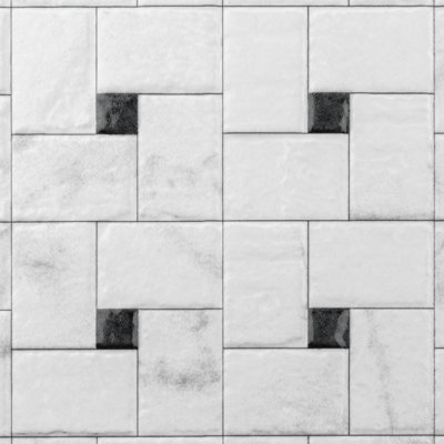 Domitia 15" x 17.5" Marble Look Wall & Floor Tile