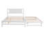 Platform Bed With Adjustable Trundle-1850414202