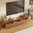 78.74" Modern Asymmetric Tv Stand With Open Storage, Low-Profile Entertainment Center For Tvs Up To 85"-1034196667