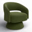 Fauteuil d'appoint pivotant Bhupendra-1821670894