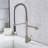 24.8" Modern 2-Function Single Handle Pull Down Kitchen Faucet With Pot Filler-128966327