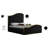 Jolie Velvet Upholstered Platform Bed-1540471409-1540471411