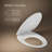 Papyrus Quiet-Close Elongated Toilet Seat